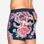 Tattoo Swim Short // Navy (XL)