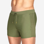 Skipper Swim Short // Olive (XS)