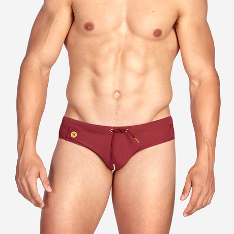 Skipper Swim Brief // Ruby (XS)
