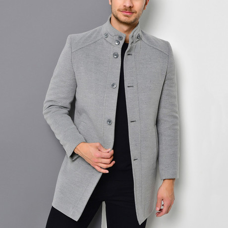Porto Overcoat // Gray (Small)