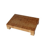 Bamboo Cutting Board With Feet