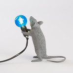 Mouse Lamp // Gray // Standing