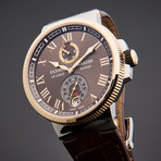 Ulysse Nardin Marine Chronometer Manufacture Automatic // 1185-126/45 // Pre-Owned