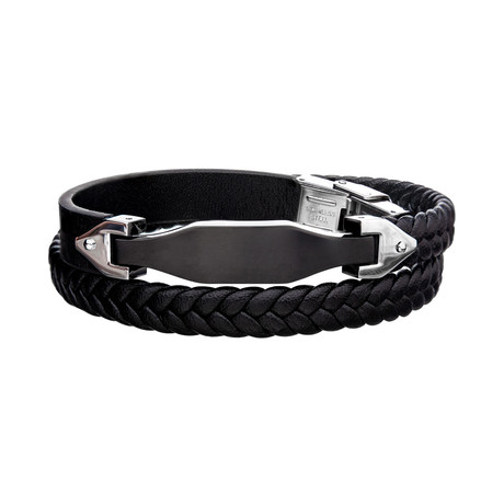 Double Wrap Bracelet // Black