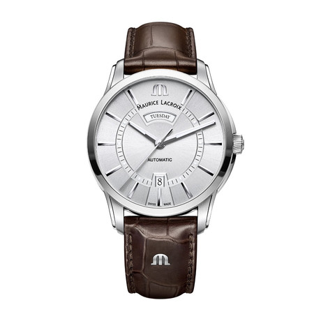 Maurice Lacroix Pontos Day Date Automatic // PT6358-SS001-130 // Store Display