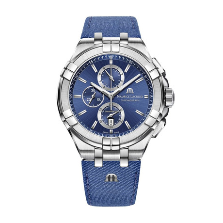 Maurice Lacroix Aikon Chronograph Quartz // AI1018-SS001-431-1 // New