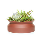 Spool Planter // Wide (White)