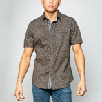 Eastbourne Short Sleeve Woven Shirt // Brown (L)