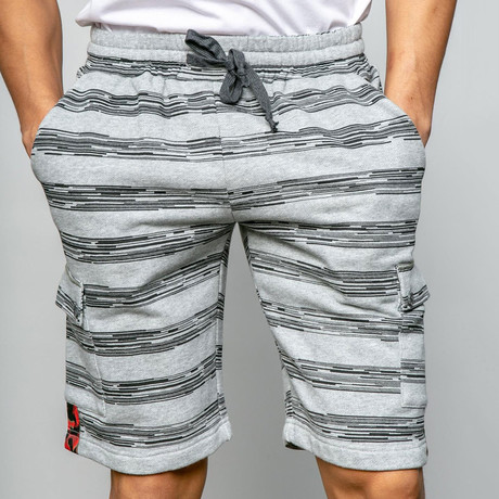 Mesa Jogger Knit Shorts // Gray (S)