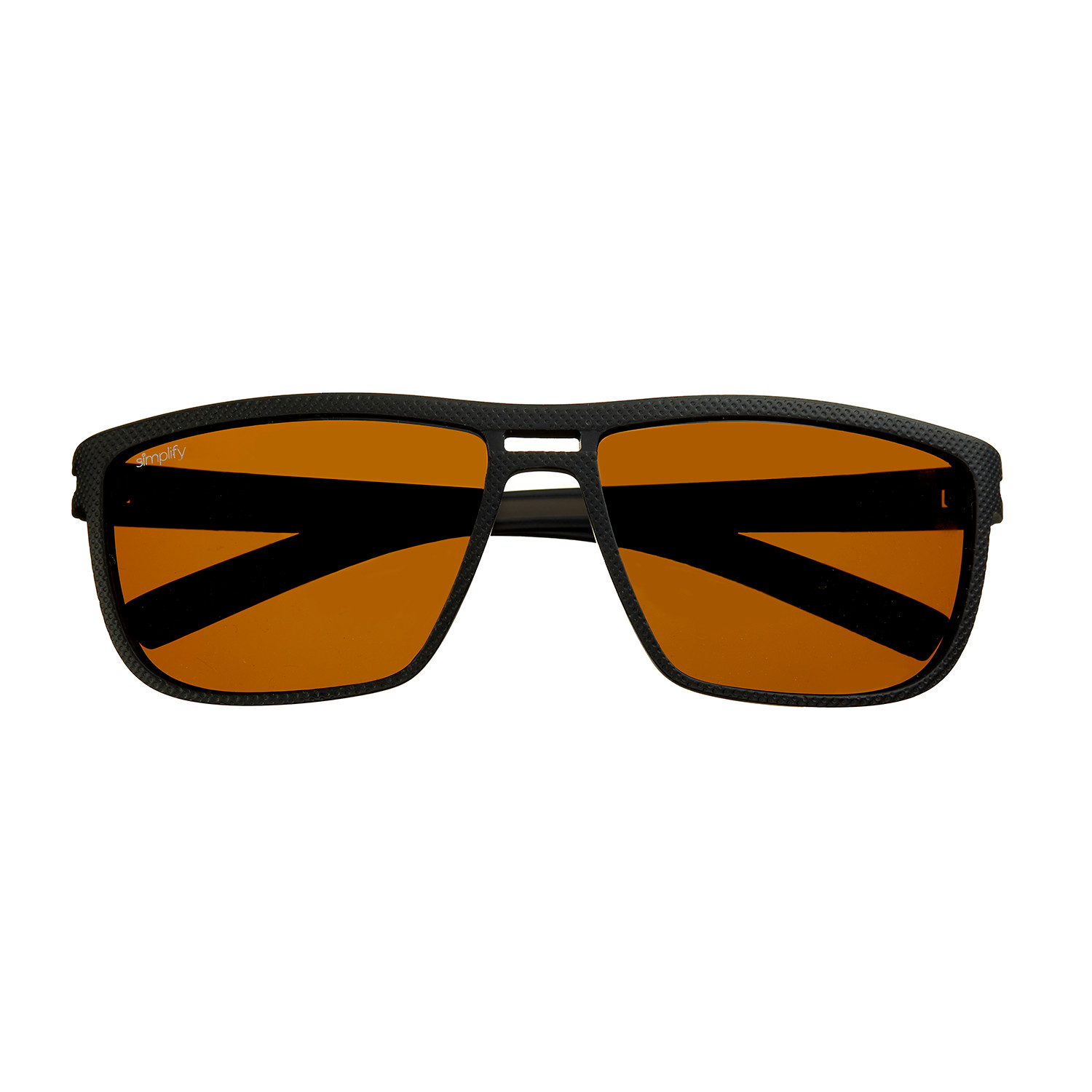 Barrett Sunglasses // Black Frame + Brown Lens - Simplify Sunglasses ...