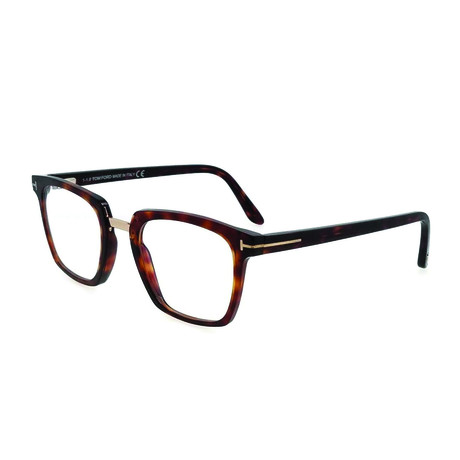 Tom Ford // Men's Acetate Blue Light Blocking Glasses // Havana