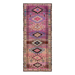 Hand Knotted Oriental Area Rug // Purple // 9'0" x 12'0"