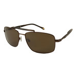 Fossil // Men's Polarized Barry Sunglasses // Bronze + Brown