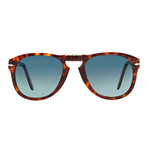 Men's 714 Iconic Folding Polarized Sunglasses // Havana + Brown