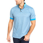 James Polo Shirt // Sapphire Blue (Small)