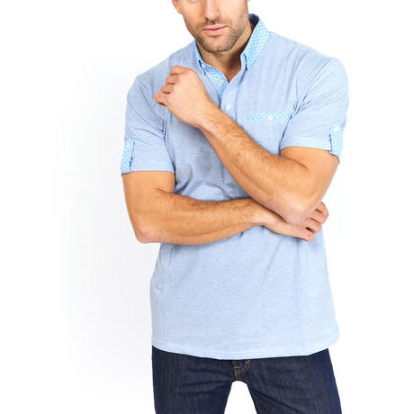 Robert Polo Shirt // Blue (Small)