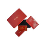 Cartier Card Holder // Red