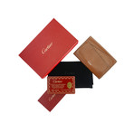 Cartier Les Must De Cartier Business Card Holder // Brown