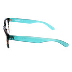 Unisex Optical Frames // Green + Brown Marble