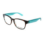 Unisex Optical Frames // Green + Brown Marble