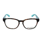 Unisex Optical Frames // Green + Brown Marble