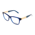 Women's Optical Frames // Blue + Gold