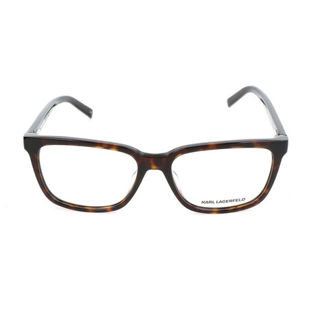 Men's Rectangle Optical Frames // Havana