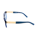 Women's Optical Frames // Blue + Gold