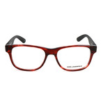 Unisex Optical Frames // Striped Red