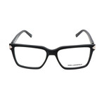 Men's Rectangle Optical Frames // Matte Black