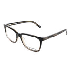 Men's Rectangle Optical Frames // Black Horn