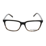 Men's Rectangle Optical Frames // Black Horn