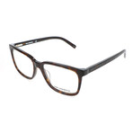 Men's Rectangle Optical Frames // Havana