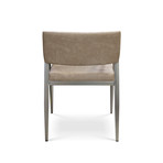 Social Armchair (Gray + Stainless Steel)