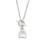 Hermes 925 Sterling Silver Necklace // Pre-Owned