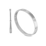 Cartier 18k White Gold Love Bracelet I // Pre-Owned