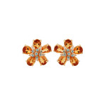 Ponte Vecchio 18k Yellow Gold Multi-Stone Earrings // Pre-Owned