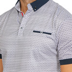 Raphael Short Sleeve Polo Shirt // White (Small)