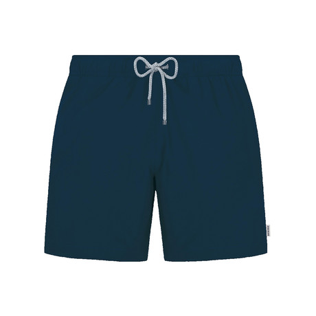 Solid Swim Short // Navy (S)