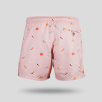 Sea Bed Swim Short // Pink (M)