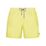Solid Swim Short // Light Yellow (S)