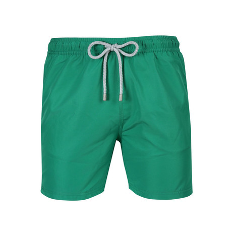 Solid Swim Short // Lime Green (S)