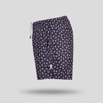 Paisley Swim Short // Dark Navy (S)