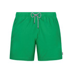 Solid Swim Short // Green (XL)