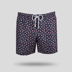 Paisley Swim Short // Dark Navy (S)