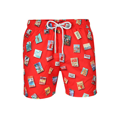 Posters Swim Short // Red (S)