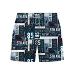 New York Swim Short // Multicolor (M)
