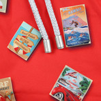 Posters Swim Short // Red (L)