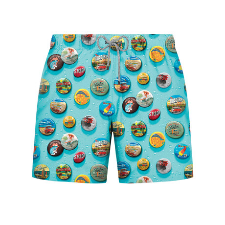 Road trip Swim Short // Blue (S)