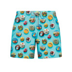 Road trip Swim Short // Blue (S)